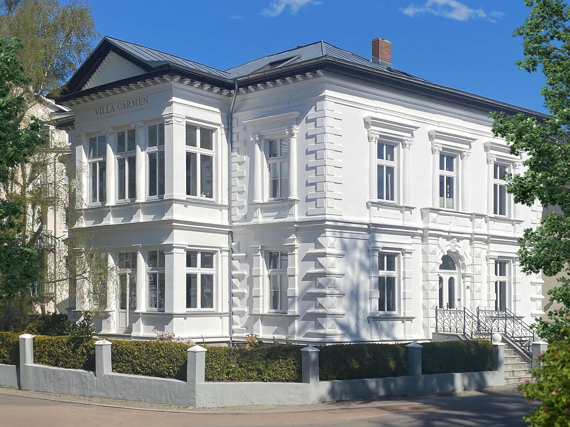 Villa Carmen Sandburg Ostseebad Heringsdorf Exterior foto